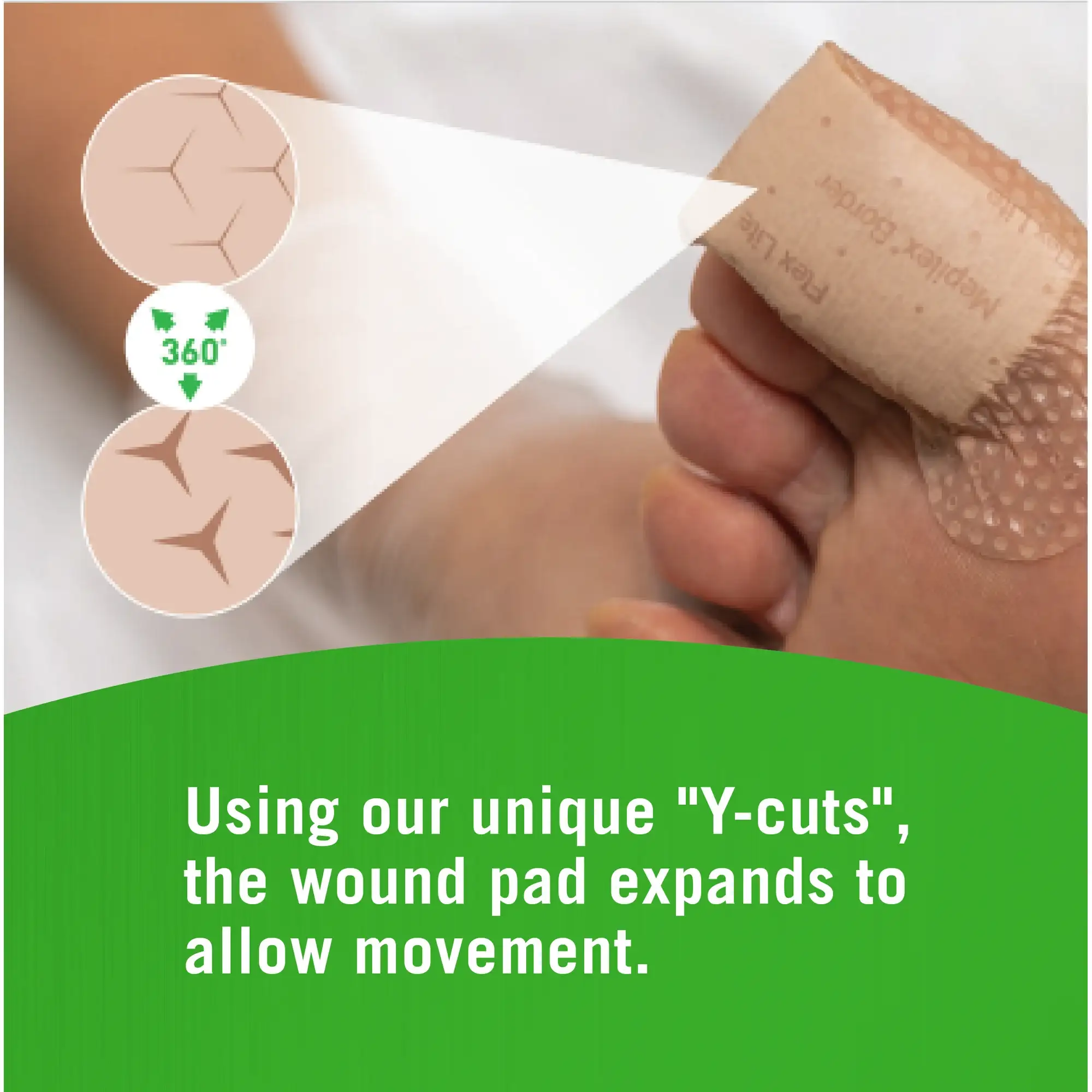 Grade Dressings for Skin Tears Minor Burns & Cuts Waterproof Adhesion for Up to 7-Day Use 3 Count - Görsel 3